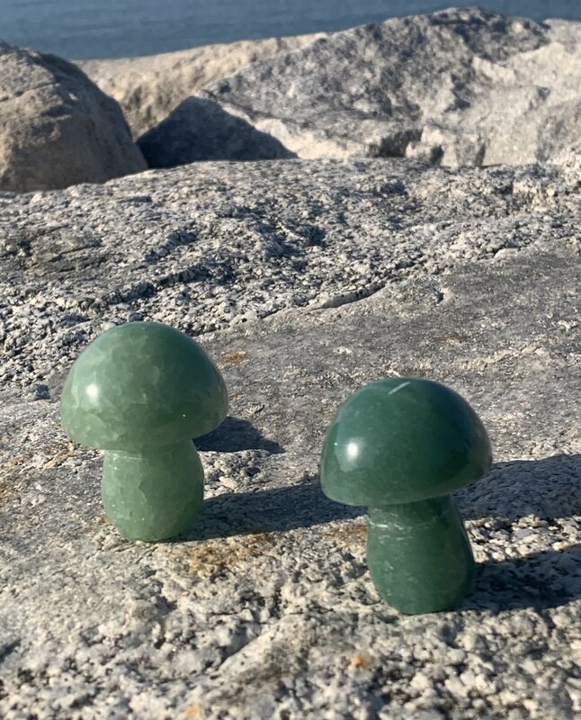Green Aventurine Mushroom