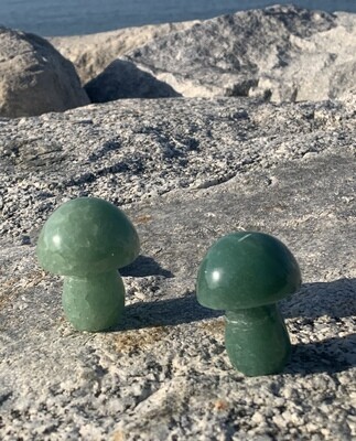 Green Aventurine Mushroom