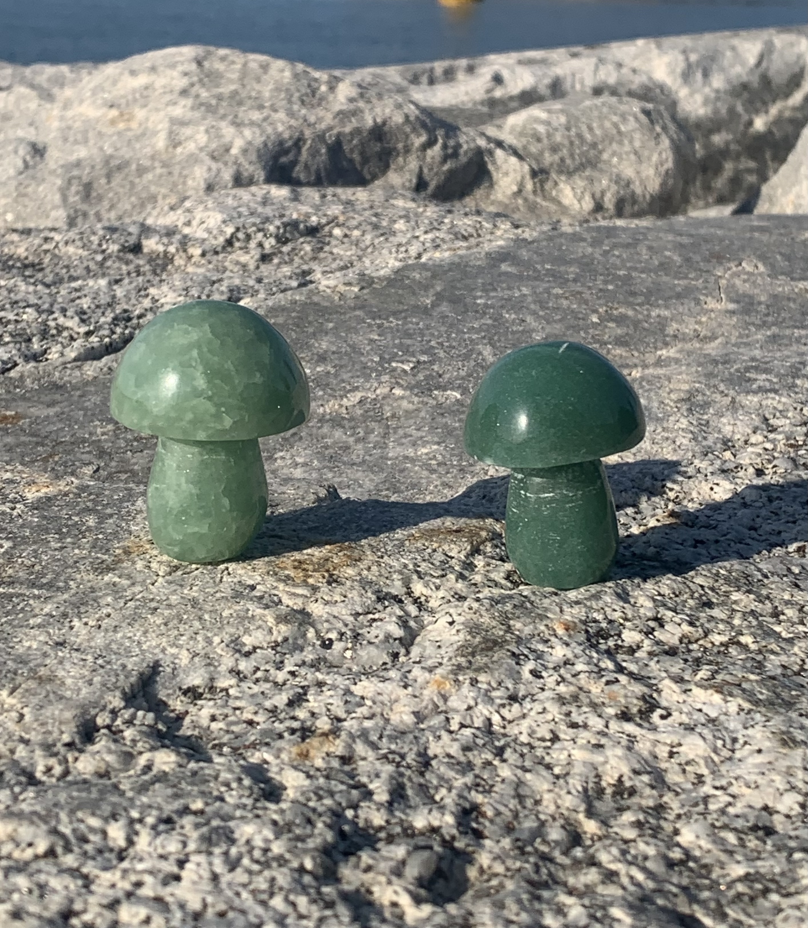 Green Aventurine Mushroom