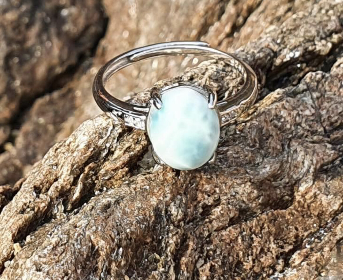 Larimar 925 Ring