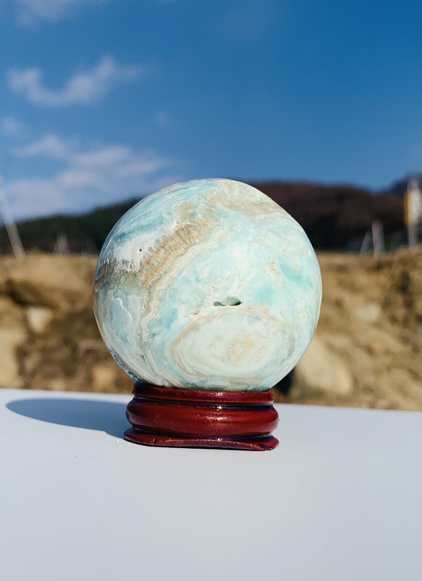 Blue Aragonite (Limited)