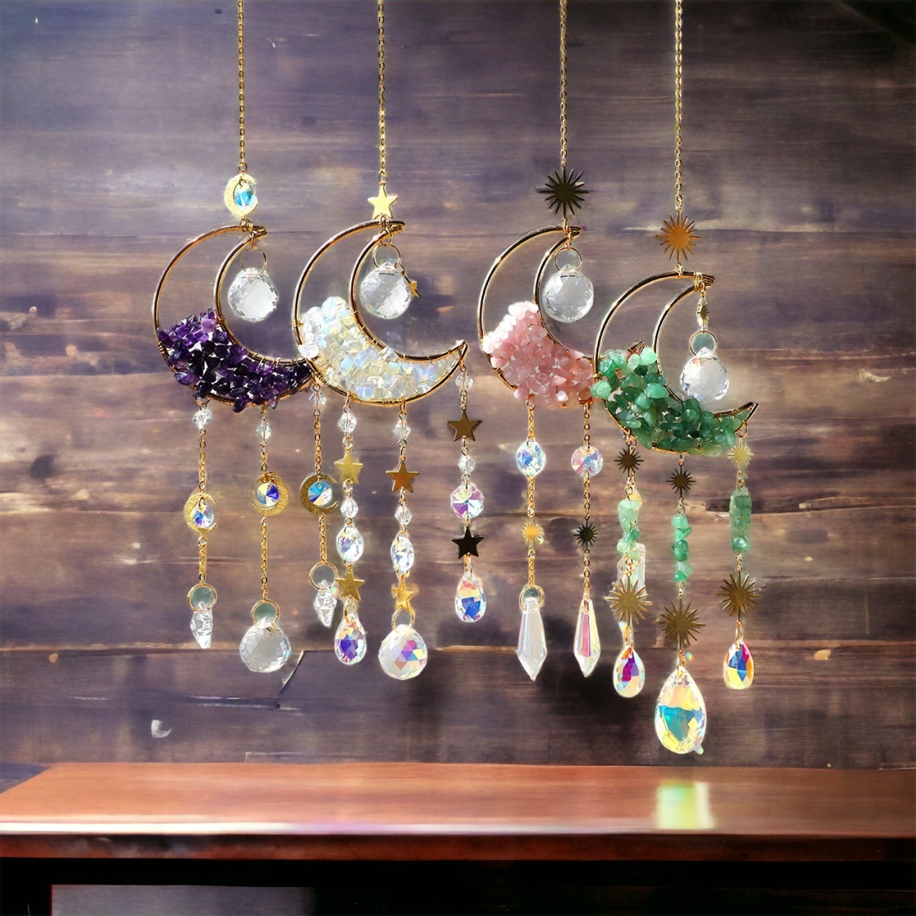 Moon Suncatchers