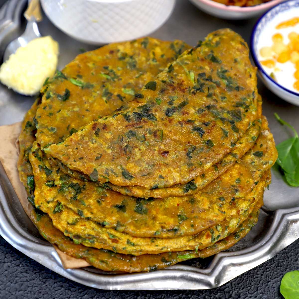 Fresh Roti Methi 20pcs