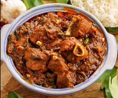 Gongura Mutton with Bone