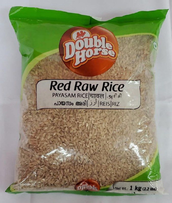 Double Horse Red Raw Rice Payasam Rice 1 Kg