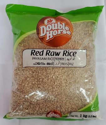 Double Horse Red Raw Rice Payasam Rice 1 Kg