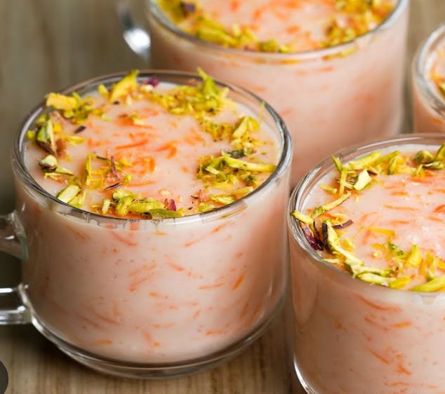 Rice and Carrot Pudding