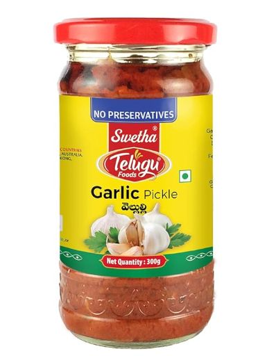 Telugu Garlic Pickle 300g