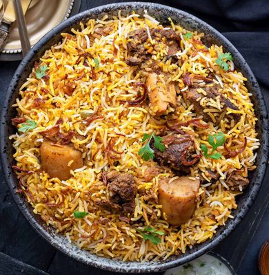 Mutton Dum Biryani