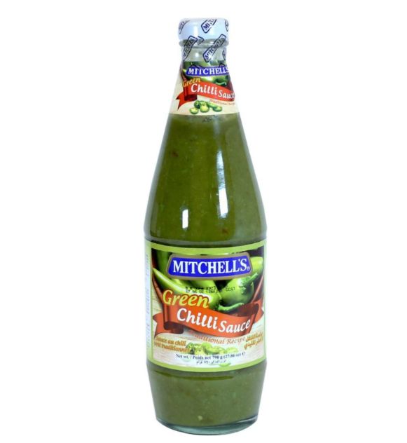 Mitchells Green Chilli Sauce 800g