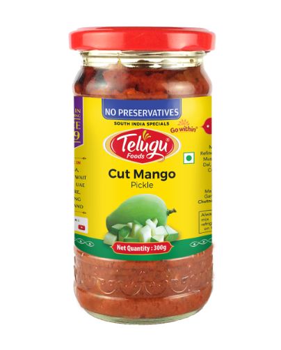 Telugu Cut Mango Pickle 300g