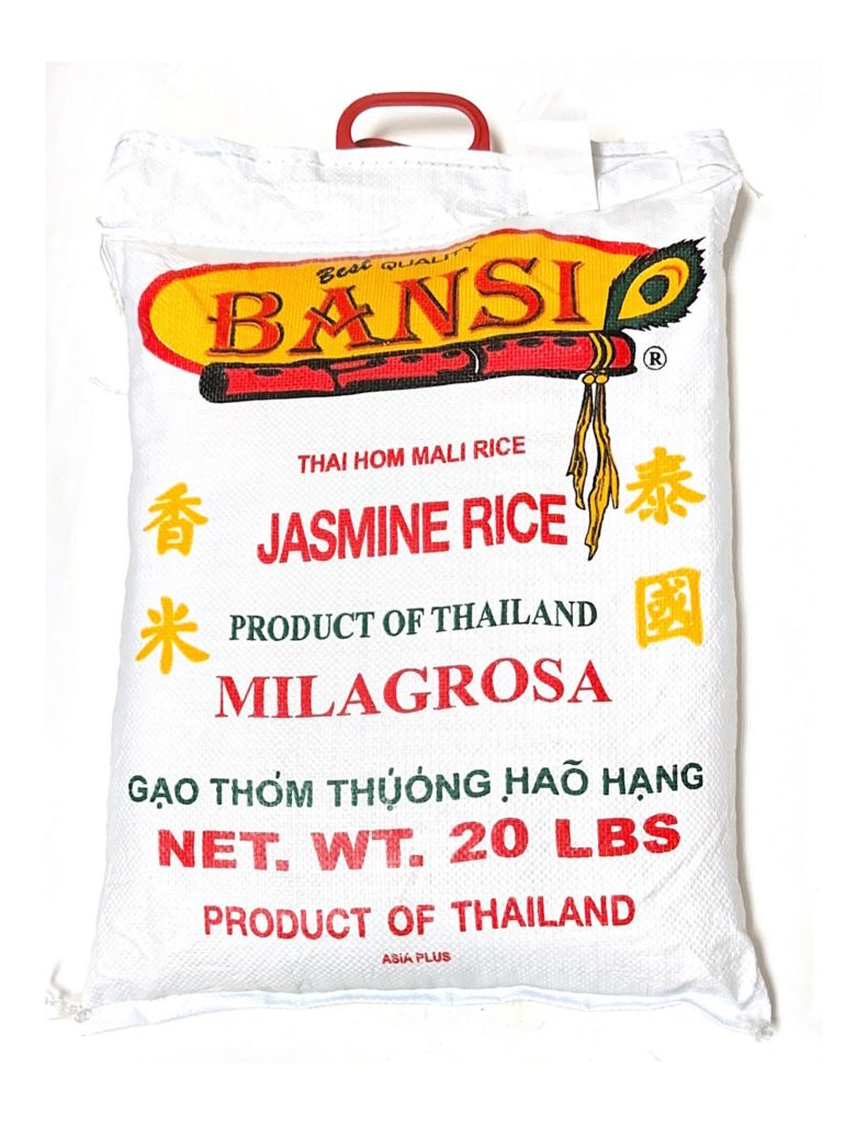 Bansi Jasmine Rice 20lb