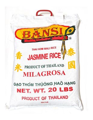Bansi Jasmine Rice 20lb