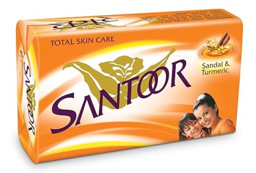Santoor Sandal &amp; Turmeric Soap 150G