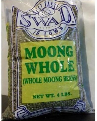 Swad Moong Whole 4lb