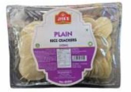 Jiya's Plain Rice Crackers Coin 150g
