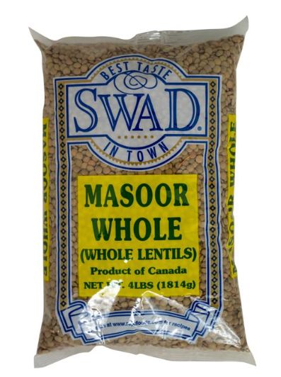 Swad Masoor Whole 4lb