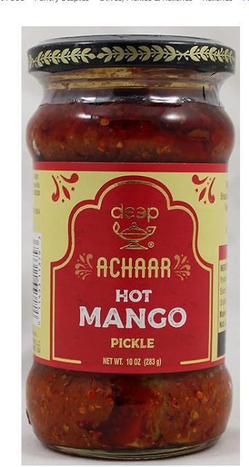 Deep Hot Mango Pickle 10oz