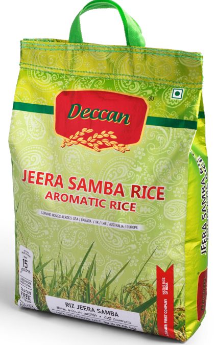 Deccan Jeerasamba Rice 20lb