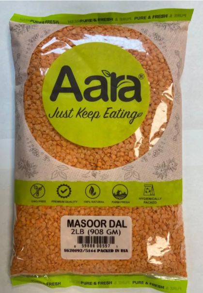 Aara Masoor Dal 2lb