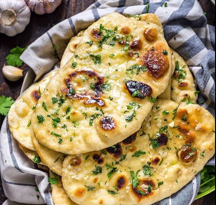 Garlic Naan - Dozen