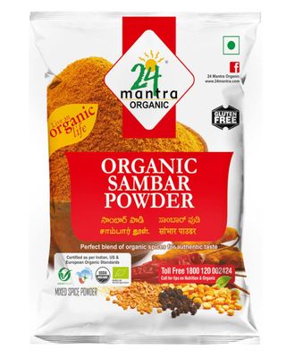 24 Mantra Organic Sambar Powder 100g