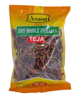Anand Teja Dry Whole Chillies 200g