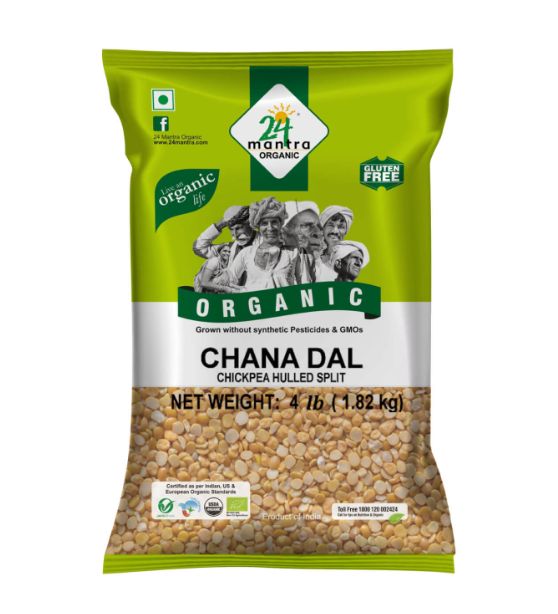 24 Mantra Organic Chana Dal 4lb