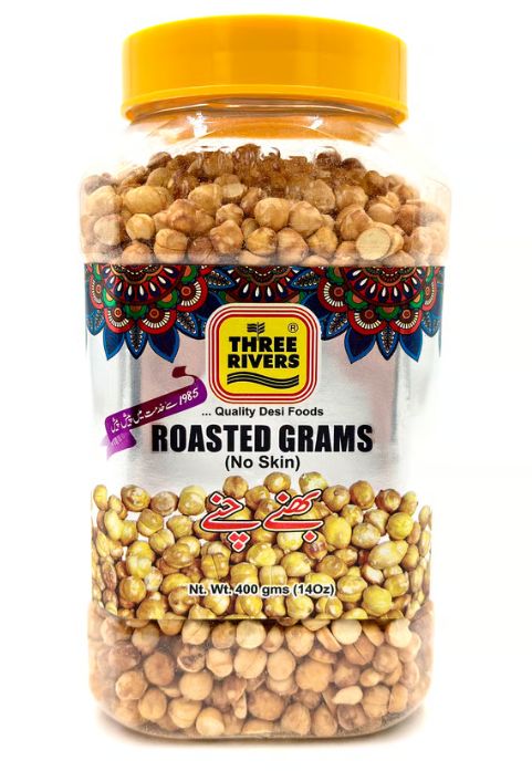 TR Roasted Chana Grams 400g Jar