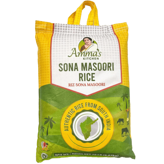Amma Sona Masoori Rice 20lb