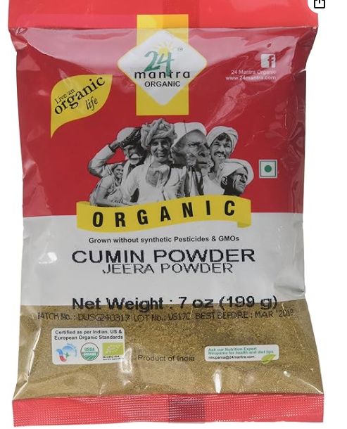 24 Mantra Organic Cumin Powder 7oz