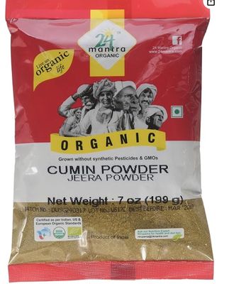24 Mantra Organic Cumin Powder 7oz