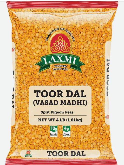 Laxmi VSD Madhi Toor Dal 4lb