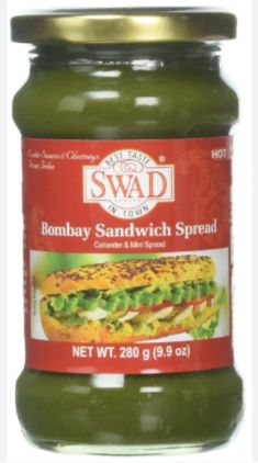 Swad Chutney Bombay Sandwich Hot 280g