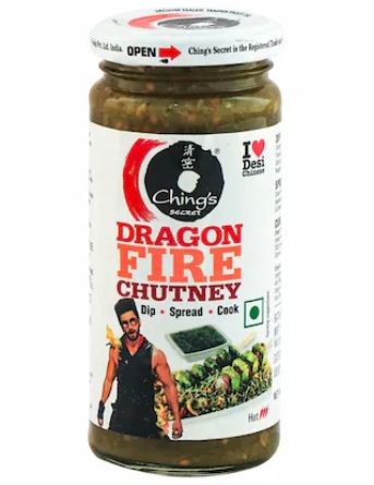 Chings Dragon Fire Chutney 250g
