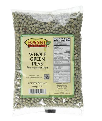 Bansi Whole Green Peas 2lb