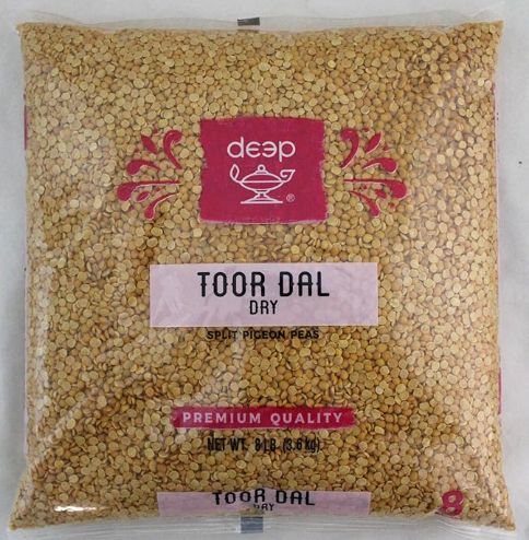Deep Pre Toor Dal Dry 8lb
