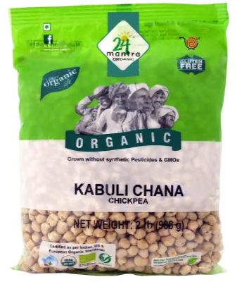 24 Organic Kabuli Chana 2lb