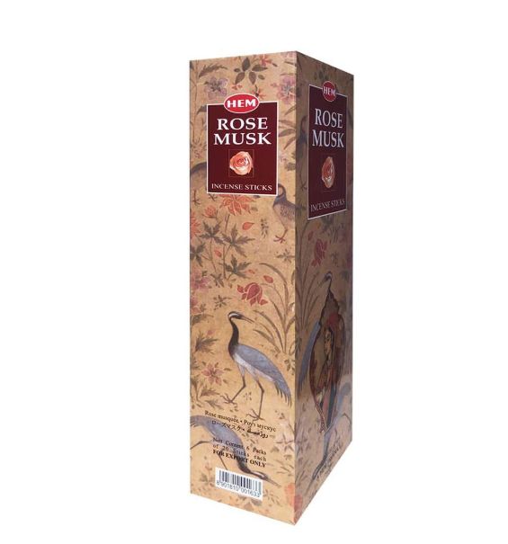 Hem Rose Musk 6 Pack