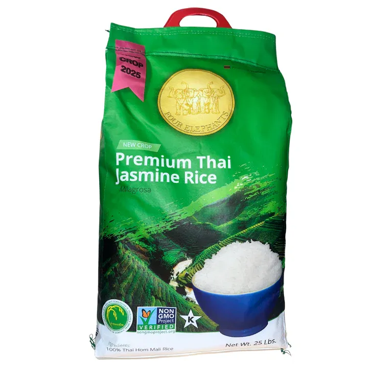 Elephant Thai Jasmine Rice 25 Lb