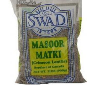 Swad Masoor Matki Lentils 2lb