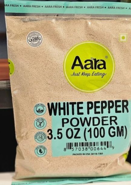 Aara White Pepper 100gm