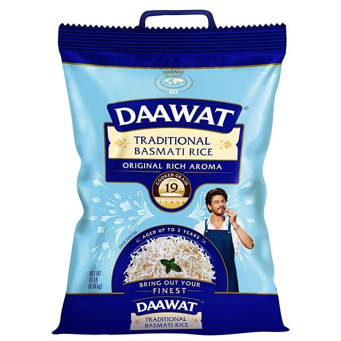Daawat Traditional Basmati Rice 10lb