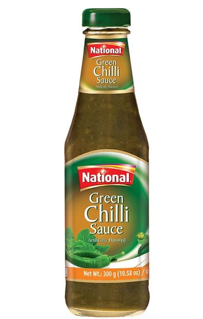 National Green Chilli Sauce 300g