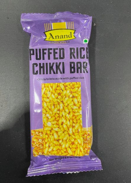 Anand Puffed Rice Chikki Bar 18g