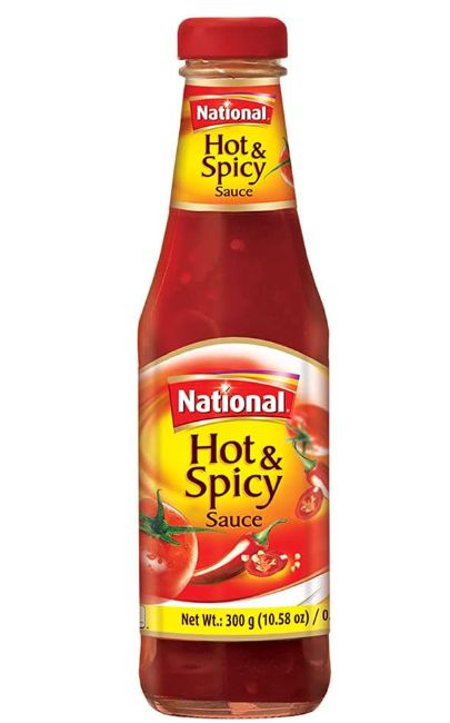 National Hot &amp; Spicy Sauce 300g