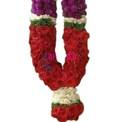 Puja Garland (Button Roses, Lilly, Vadamalli)