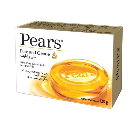 Pears Yellow Soap Pure and Gentle 125g