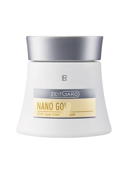 Nanogold 2 σε 1 Κρέμα Ματιών &amp; Μάσκα με σωματίδια χρυσού και μεταξιού - Για την παραγωγή κολλαγόνου, για ορατή μείωση των μαύρων κύκλων και το πρήξιμο κάτω από τα μάτια