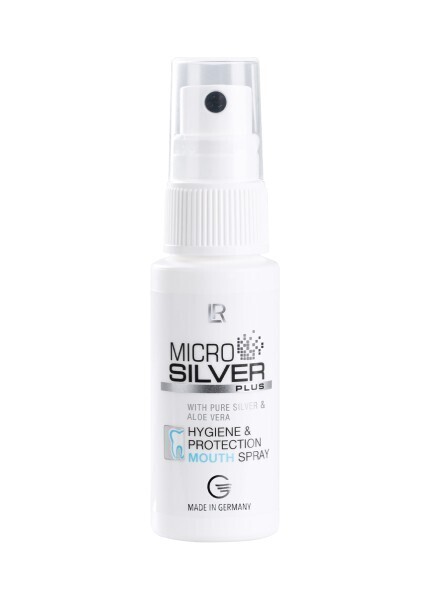 LR MICROSILVER PLUS Σπρέι Στόματος με το αντιβακτηριακό και αντιικό συστατικό MicroSilver BGTM - Για καταπολέμηση του 99,99% των μικροβίων, την πλάκα, την τερηδόνα και την κακοσμία
